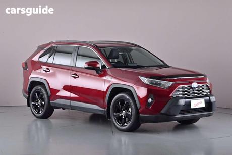 Red 2020 Toyota RAV4 Wagon Cruiser Awd Hybrid