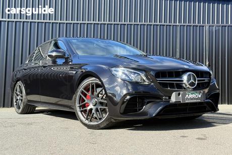 Black 2018 Mercedes-Benz E63 Saloon S 4Matic+