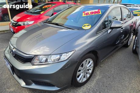 Grey 2012 Honda Civic Sedan Vti-L