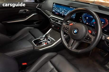 Black 2023 BMW M3 Sedan Competition