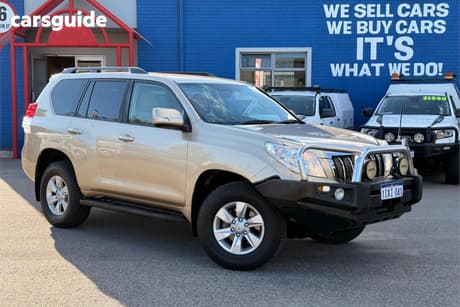 Gold 2012 Toyota Landcruiser Prado Wagon Gxl (4X4)