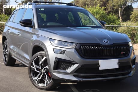 Grey 2024 Skoda Kodiaq Wagon Rs (4X4) 180Tsi