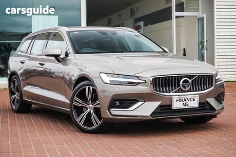 Grey 2021 Volvo V60 Wagon T5 Inscription