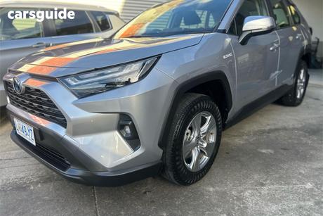 Silver 2024 Toyota RAV4 Wagon Gx (2Wd) Hybrid