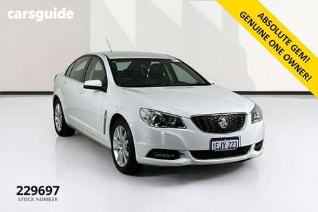 White 2013 Holden Commodore Sedan International