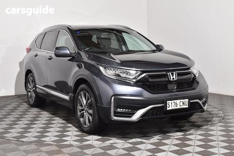 Grey 2021 Honda CR-V Wagon Vti Lx (Awd) 5 Seats