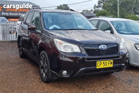 Purple 2013 Subaru Forester Wagon 2.0D