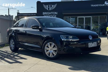Black 2012 Volkswagen Jetta Sedan 118 Tsi