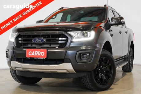 Grey 2021 Ford Ranger Double Cab Pick Up Wildtrak 3.2 (4X4)