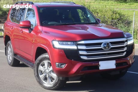 Red 2022 Toyota Landcruiser Wagon Lc300 Vx (4X4)