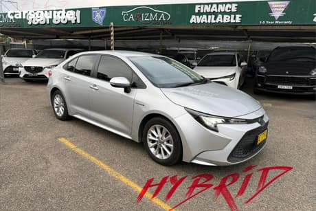 Silver 2021 Toyota Corolla Sedan Ascent Sport (Hybrid)