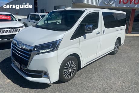 White 2024 Toyota Granvia Wagon Standard (8 Seats)