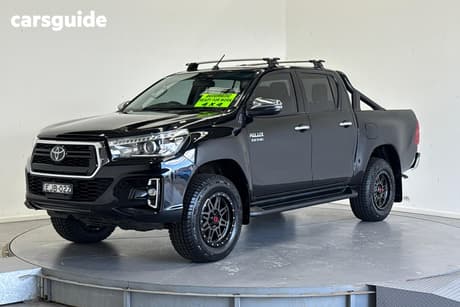 Black 2020 Toyota Hilux Double Cab Pick Up Sr5 (4X4)