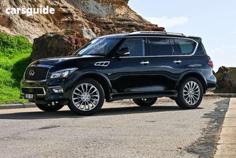 Black 2015 Infiniti QX80 Wagon S Premium