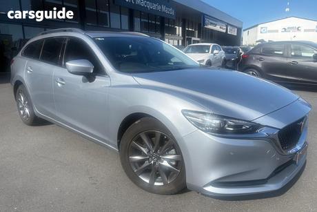 Silver 2020 Mazda 6 Wagon Gt