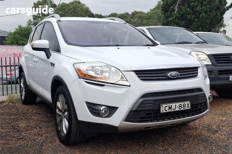 White 2012 Ford Kuga Wagon Trend