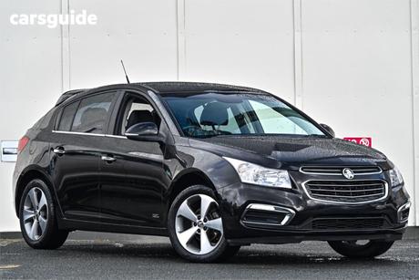 Black 2016 Holden Cruze Hatchback Z-Series