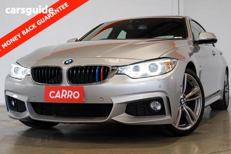 Silver 2017 BMW 430I Coupe Gran Coupe M Sport