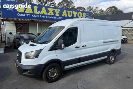 White 2017 Ford Transit Custom Commercial