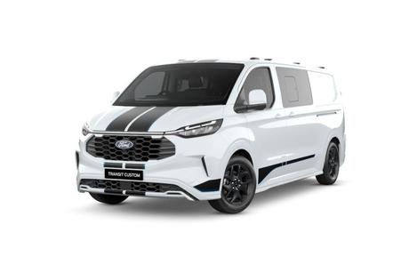 White 2026 Ford Transit Custom Van 320L Trend (Lwb)