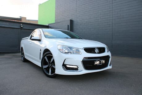 White 2017 Holden UTE Utility Sv6
