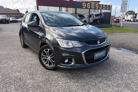 Grey 2017 Holden Barina Hatchback Cd