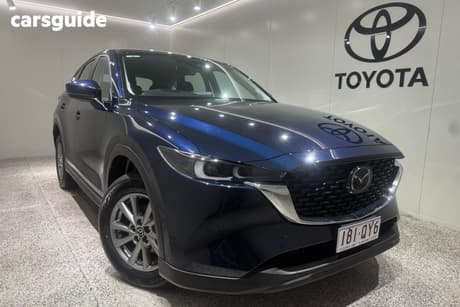 Blue 2022 Mazda CX-5 Wagon Maxx Sport (Fwd)