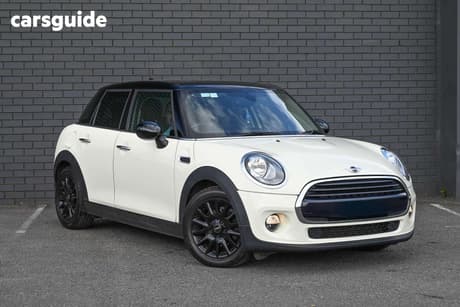 White 2016 Mini Hatch Hatch COOPER F