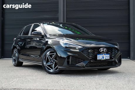 Black 2024 Hyundai I30 Hatchback N Line Prm Mhev