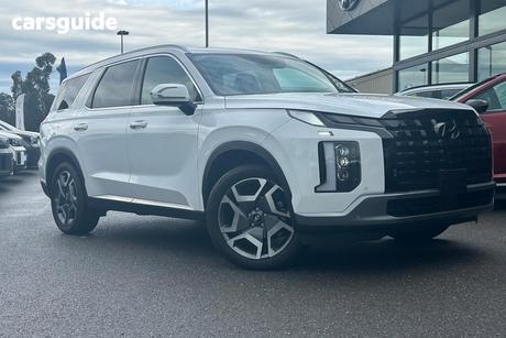 White 2024 Hyundai Palisade Wagon Elite (8 Seat)