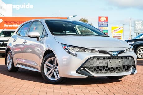 Silver 2018 Toyota Corolla Hatchback Ascent Sport (Hybrid)