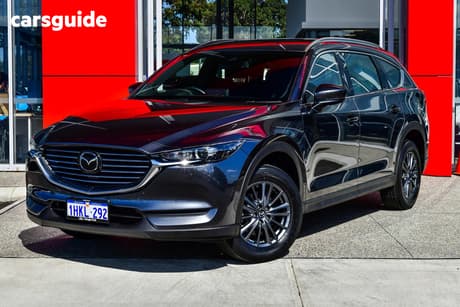 Grey 2021 Mazda CX-8 Wagon Sport (Awd)