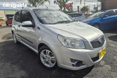 Silver 2010 Holden Barina Hatchback