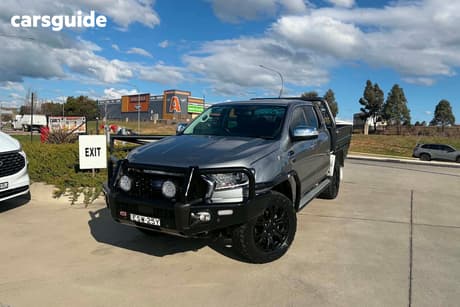 Silver 2021 Ford Ranger Double Cab Chassis Xlt 3.2 (4X4)