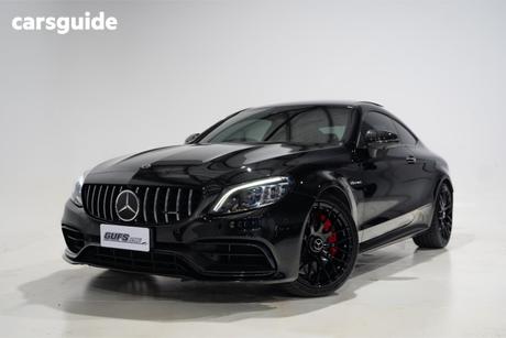 Black 2021 Mercedes-Benz C63 Coupe S