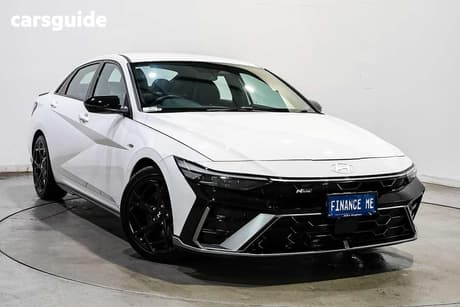 White 2024 Hyundai I30 Sedan N Line