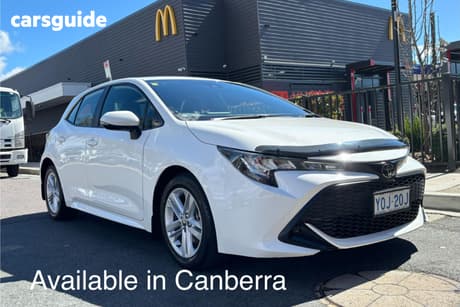 White 2020 Toyota Corolla Hatchback Ascent Sport