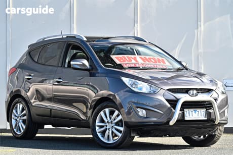 Grey 2013 Hyundai IX35 Wagon Highlander (Awd)