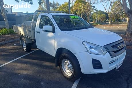 White 2016 Isuzu D-MAX Cab Chassis Sx Hi-Ride (4X2)