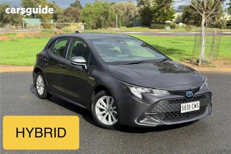 Grey 2023 Toyota Corolla Hatchback Ascent Sport Hybrid