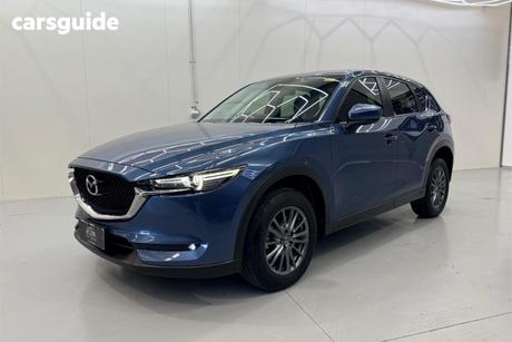 Blue 2017 Mazda CX-5 Wagon Touring (4X4)