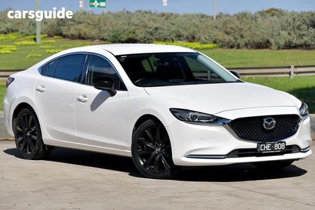 White 2022 Mazda 6 Sedan Gt Sp