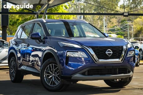 Blue 2024 Nissan X-Trail Wagon St (4Wd)