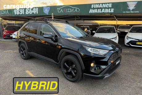 Black 2020 Toyota RAV4 Wagon Cruiser 2Wd Hybrid