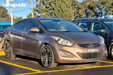 Bronze 2015 Hyundai Elantra Sedan Active