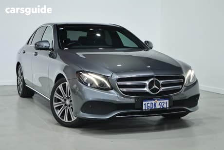Grey 2016 Mercedes-Benz E200 Sedan