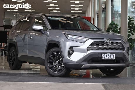 Silver 2025 Toyota RAV4 Wagon Cruiser (2Wd) Hybrid