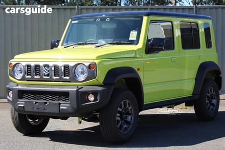 Yellow 2026 Suzuki Jimny Wagon Xl