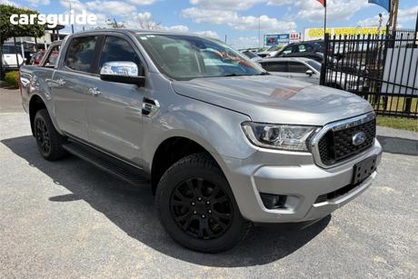 Silver 2021 Ford Ranger Double Cab Pick Up Xlt 2.0 (4X4)