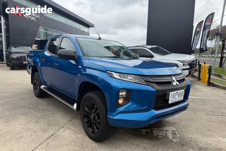 Blue 2022 Mitsubishi Triton Double Cab Pick Up Glx (4X4)